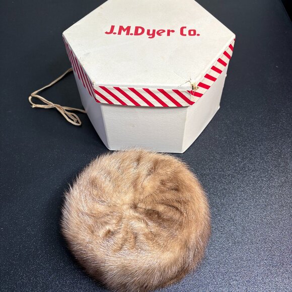 1960\'s Mink Beret from J.M. Dyer Co. main image 5